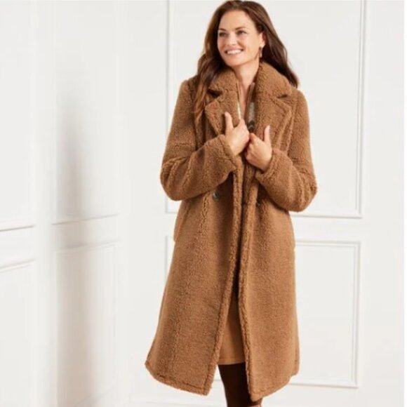 Talbots Jackets & Blazers - Talbots Sherpa Teddy Coat